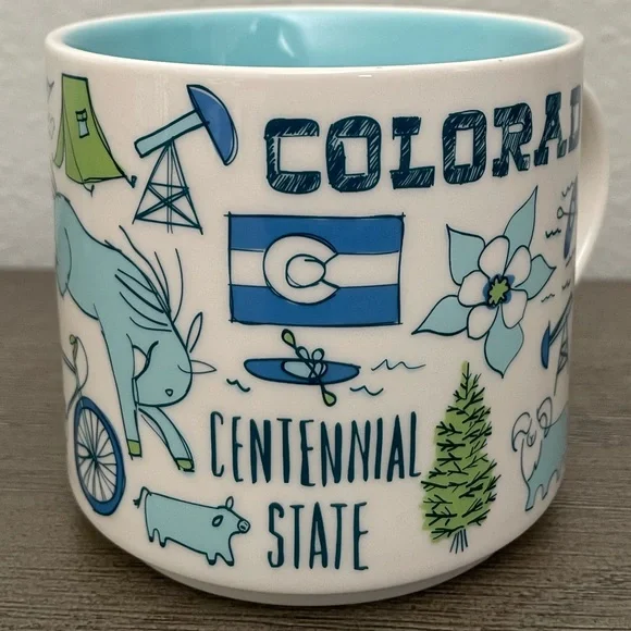NWT! ⭐️ Starbucks • “BEEN THERE SERIES” 14oz COLORADO Collectible Mug - Picture 12 of 16